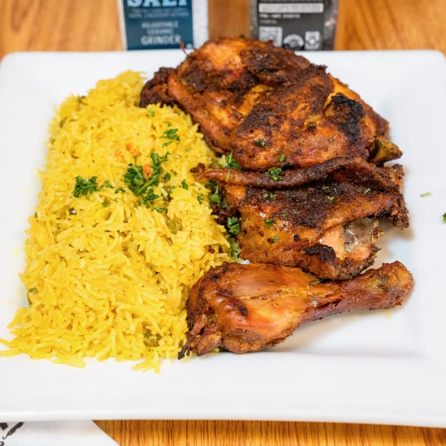 Grilled Half Chicken.
