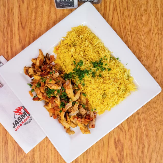 Chicken Shawarma Plate.